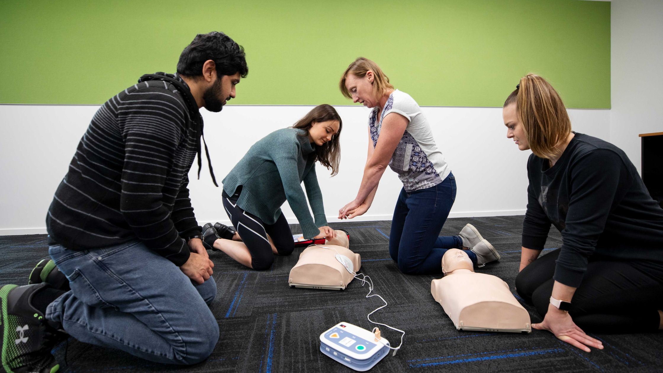 First aid training course at Phoenix Health Hub
